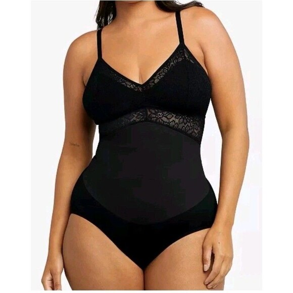 Maidenform Tame Your Tummy Firm Control One Piece Bodysuit Women's Shapewear NWT - Picture 1 of 8